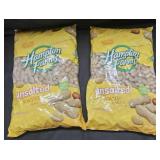 2- Hampton Farms roasted peanuts 5lb each