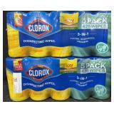 10- 85ct. Canisters of Clorox Disinfecting Wipes