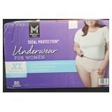 Total Protection underwear for women size X-Large