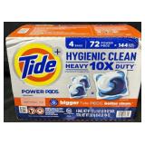 72ct. Box of Tide Laundry Power Pods