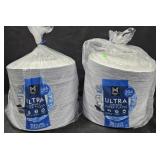 2- Ultra paper dinner plates 204 count each