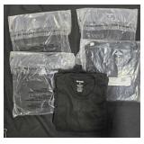 10- Men's size Large black t-shirts. New in