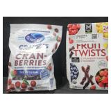 Ocean Spray dried cranberries 48oz. Fruit Twists