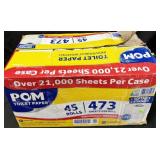 45ct. Box of POM Individually Wrapper Toilet