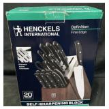 20pc. Henckels International Knife Block Set
