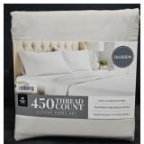 Queen size 4 piece sheet set