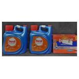 2- Persil laundry detergent 202oz each. Bounce