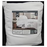 Queen size 6 piece sheet set