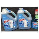 2- 1 Gallon Jugs + 32fl.oz. Bottle of Windex