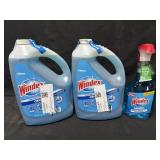 2- 1 Gallon Jugs + 32fl.oz. Bottle of Windex