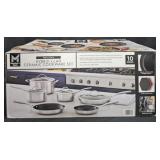 Hybrid Clad Ceramic 10 piece Cookware Set. Not