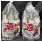 16fl oz clear cups 264 count