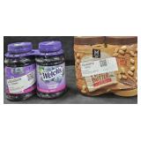 Welch's grape jelly 60oz. Creamy Peanut butter