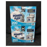 2- 200ct. Boxes of Tall 13-Gallon Kitchen Trash