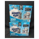 2- 200ct. Boxes of Tall 13-Gallon Kitchen Trash