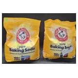 2- Arm and Hammer baking soda 13.5lb each