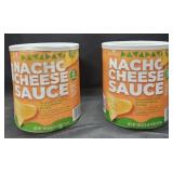 2- Nacho Cheddar Cheese Sauce 106oz each