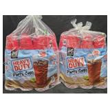 2- Heavy Duty Party Cups 240 count each