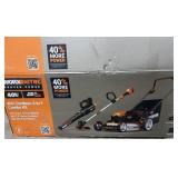 Worx Nitro 40v Cordless 3-in-1 blower, string