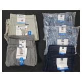 Men's size 38x30 jeans and size 38 shorts. New w/