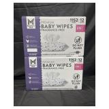 2- Fragrance Free Premium Baby Wipes 1152ct ea