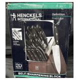 Henckles international self sharpening block 20