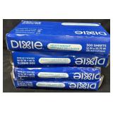 4- 500ct. Boxes of Dixie Heavyweight Dry Wax Deli