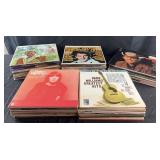 Collection of vintage records, Hank Williams,