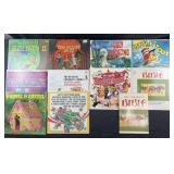 Group of vintage childrenï¿½s records, The Wizard