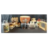 Group of decorative accessories, Faith planter,