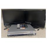21ï¿½Emerson TV with Roku and remotes, 21ï¿½ Visio