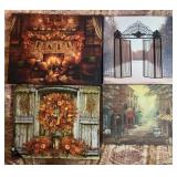 4 decorator wall art, 16ï¿½-19ï¿½ high