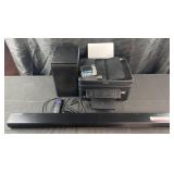 LG wireless sound bar & subwoofer, Epson