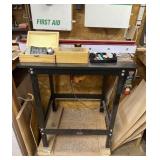 JessEm PowRTek router table with additional bits,
