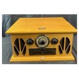 Spirit of St. Louis record player, CD player and