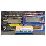4 train cars, Yuengling Light, Blosson Lard and