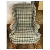 Upholstered arm chair, 31ï¿½ x 33ï¿½ x 42ï¿½ high