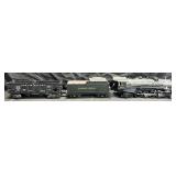 Train engine, coal tender and hopper car