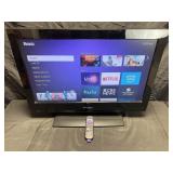 26ï¿½ Emerson TV with Roku & remote, turns on