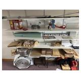 Contents on basement shelving, Prestp pressure