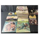 Collection of records and 8-track tapes, Elvis,