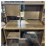 Wooden desk, 43' x 23' x 50' high