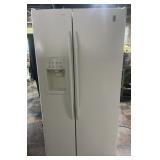 GE Profile side by side refrigerator & freezer