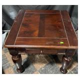 Side table with drawer, 24' x 24' x 20' high