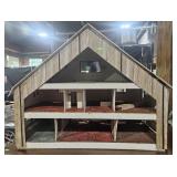 Handmade Doll House. Rough. 30x25'