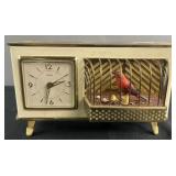 Vintage SVS mechanical singing bird automaton