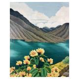 Carolyn Lawson 20x24 acrylic on board, SLL,