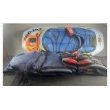 HydroSlide Pro-XLT one board & 5 life jackets