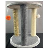 New 17 Inch Cat Scratching Post Tower featuring