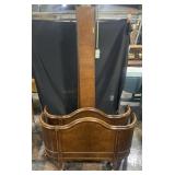 Antique trim headboard, footboard, rails and